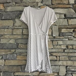 Lush Wrap T-Shirt Dress